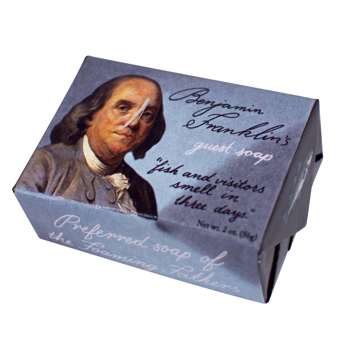 Benjamin Franklin - 2oz  Guest Soap