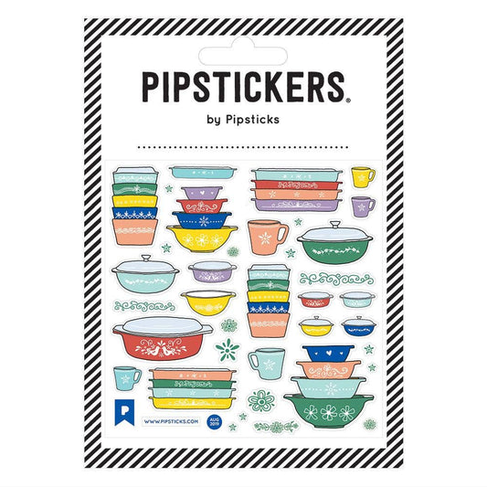 Vintage Pyrex Sticker Sheet