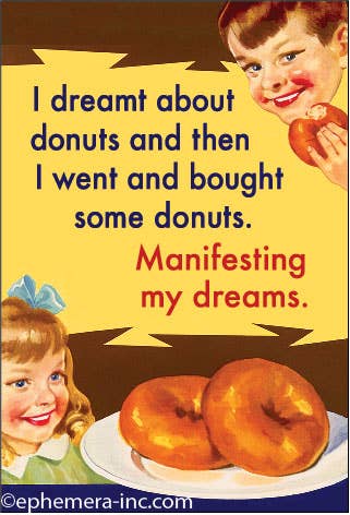 MAGNET: I dreamt about donuts