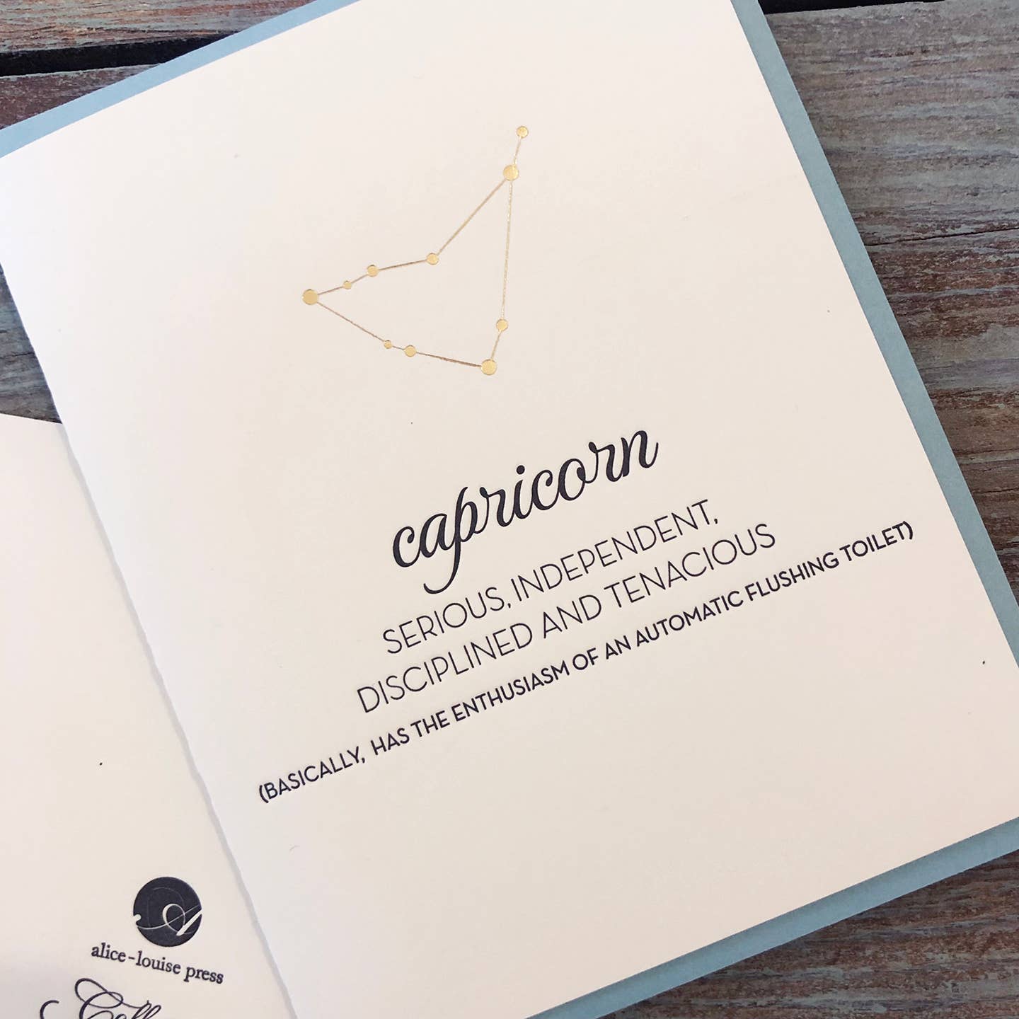 Capricorn Card