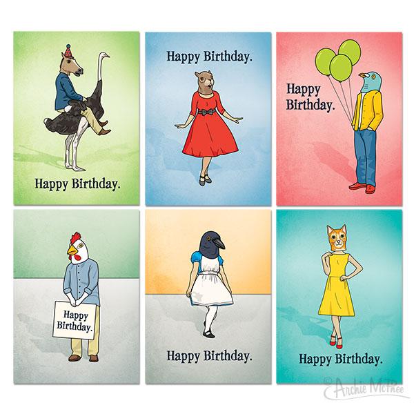 Happy Birthday Boxed Card Set