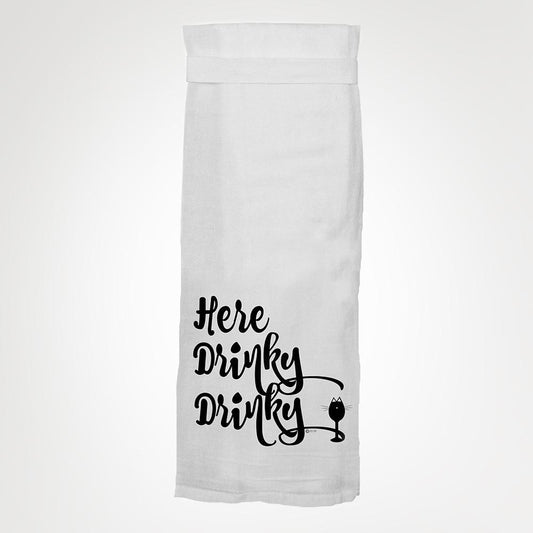 Here Drinky Drinky - Hangtight Towel